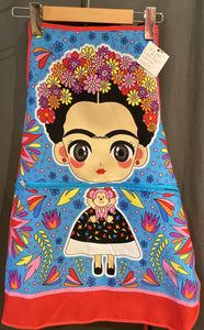 DM1-120 Apron Frida Kahlo with Pocket