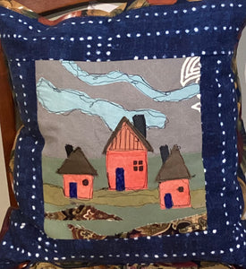 DM2-103 Pillow Stitched House