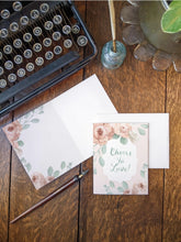 AI1-062 Greeting Note Cards "Cheers To Love"