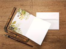 AI1-016 Greeting Note Cards "Brown Bear"