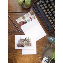 AI1-076 Greeting Note Cards "Small Town Post Office
