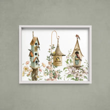 AI1-206 Art Print "Birdhouse in the garden"