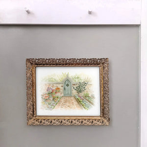 AI1-292 Art Print "Secret Garden Gate"