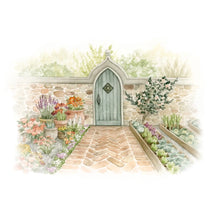 AI1-292 Art Print "Secret Garden Gate"