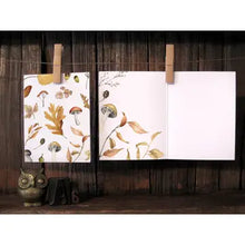 AI1-075 Greeting Note Cards "Autumn Leaves"