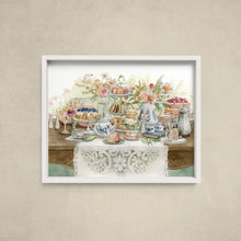 AI1-276 Art Print "Garden Tea Party"