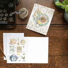 AI1-069 Greeting Note Cards "Tea For One"