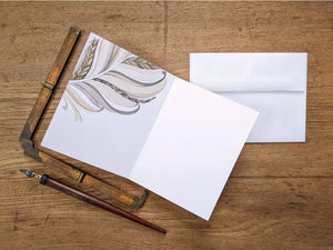 AI1-013 Greeting Note Cards "Barn Owl"