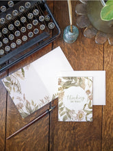 AI1-061 Greeting Note Cards "Thinking of You Card - Dried Flora"