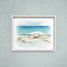 AI1-280 Art Print "Beach | Ocean Shore"
