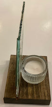 LD2-05 Fused Glass Tea light/Candle Holder