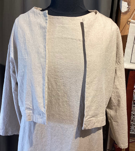 GE1-1587 Short Linen Jacket 