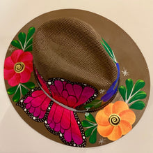 DM1-26 Hand Painted Cowboy Hat