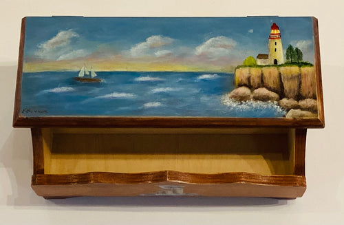 NG1-08 Wooden Flipping Box Painting