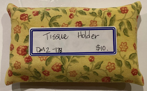 DM2-178 Re-usable Fabric Tissue Holder