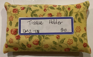 DM2-178 Re-usable Fabric Tissue Holder