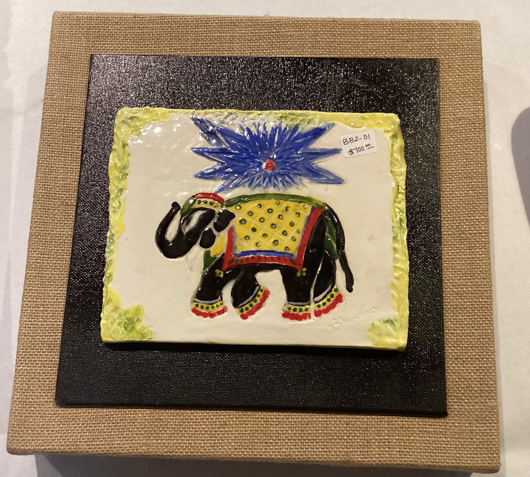 BB2-01 Elephant Plaque