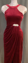 RB1-003 Velvet Red Dress _S