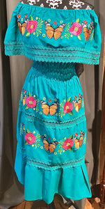 DM1-42 Long Dress Butterfly