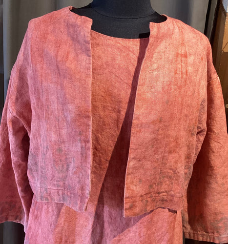 GE1-1587-1 Short Linen Jacket 