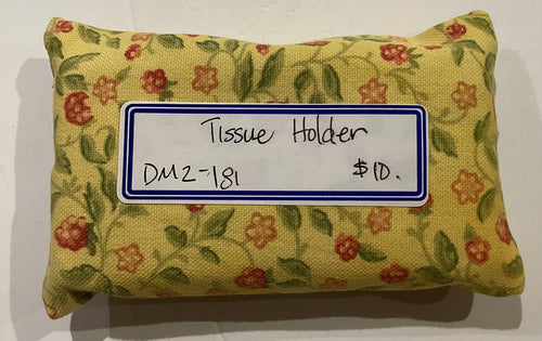 DM2-181 Re-usable Fabric Tissue Holder