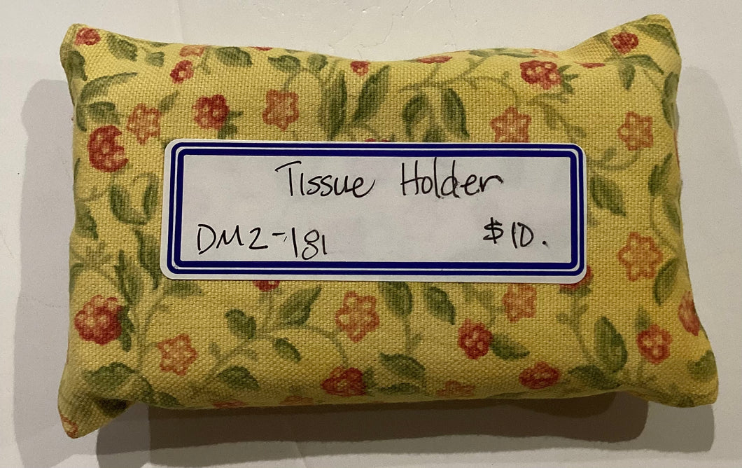DM2-181 Re-usable Fabric Tissue Holder