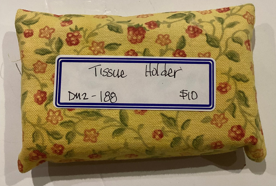 DM2-188 Re-usable Fabric Tissue Holder