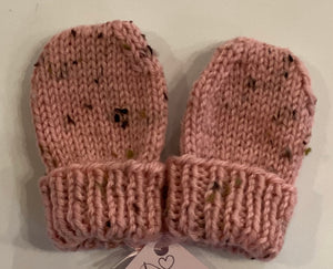 LG1-05 Hand Knitted Baby Mittens