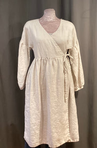 GE1-1558 Linen Wrap Dress