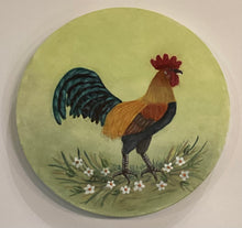 NG1-05 Wood Trivet Painting