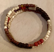 NM2-45 Bracelet Natural Wood & Stone