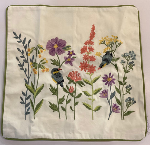 VTLD1-160 Embroidered Cushion Cover