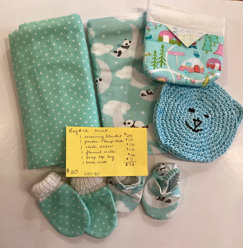 LG1-50 *Clearance Bag - Gift Set Newborn Nursing Care