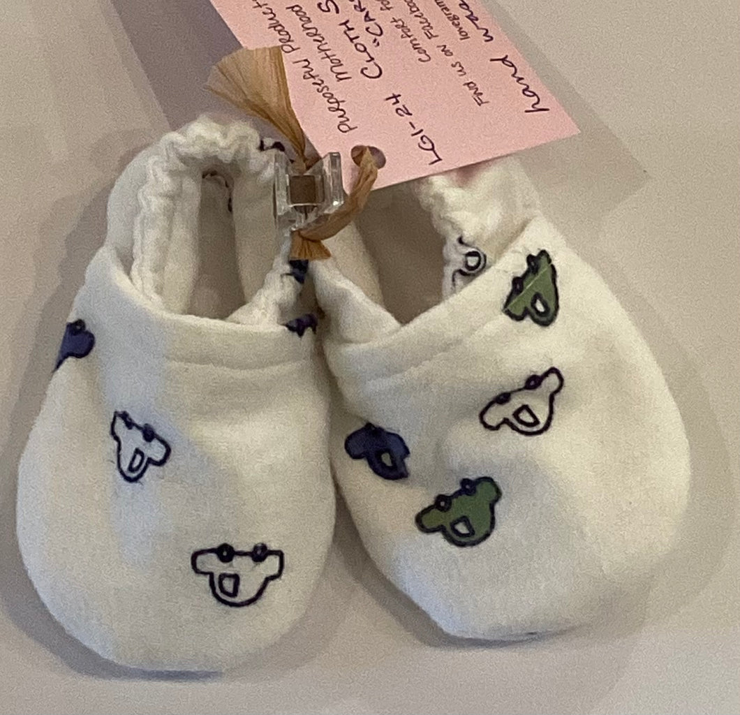 LG1-24 Cloth Slippers Newborn