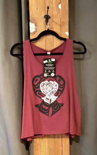 NM1-178 Ladies Muscle Tank Crop Top – Eagle & Raven Yin Yang