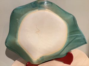 JMW-214 Hosta Bowl Green/Glass