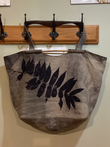 GE1-1549 Reversible Linen Tote Bag