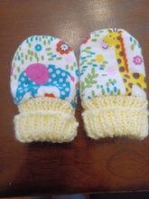 LG1-10 Flannel Mitts w Cuff