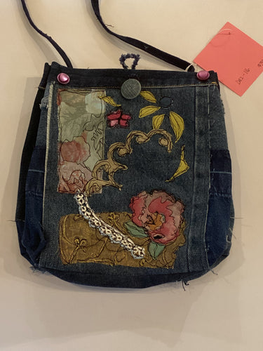 DM2-116 Denim Cross Body Purse