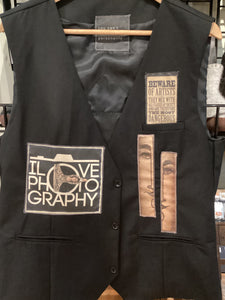 DV1-01 Up-cycled Vest w Graphics