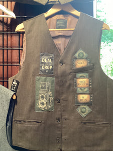 DV1-01 Up-cycled Vest w Graphics