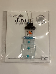 LD2-045 * Christmas "Snowman" Ornament