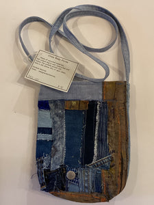 DM2-133 Denim Cross Body Purse