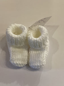 LG1-15 Hand knitted Baby Booties