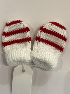 LG1-05 Hand Knitted Baby Mittens