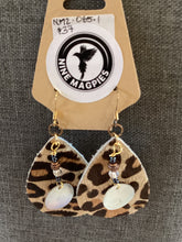 NM2-065 Earrings Dangle -Animal Prints