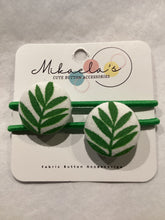 MC1-020 *Mini Hair Ties Fabric Button