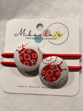 MC1-020 *Mini Hair Ties Fabric Button