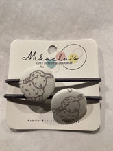 MC1-020 *Mini Hair Ties Fabric Button