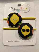 MC1-021 *Large Hair Ties Fabric Button